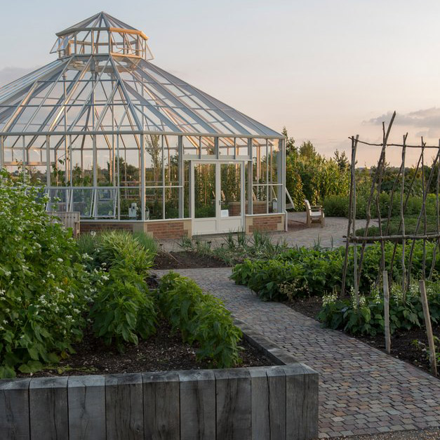 The Glasshouse, Global Vegetable Garden. August 2017.